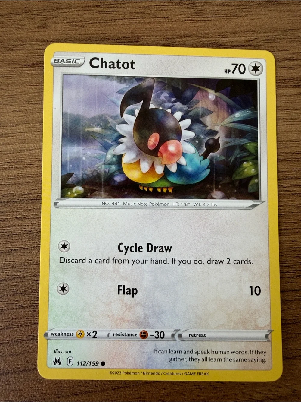 🐦 Bird Pokémon Card Lot | Chatot Noctowl Pidove Fearow Doduo ✨5/$25✨